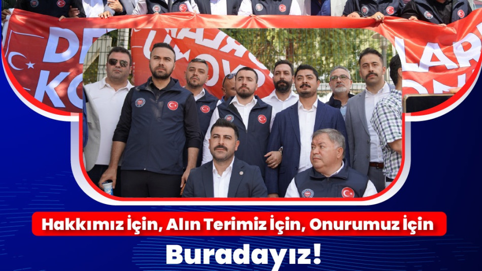 Devlet Memurları Konfederasyonu’ndan Bakanlık Önünde Eylem: “Hakkımız İçin Buradayız!”